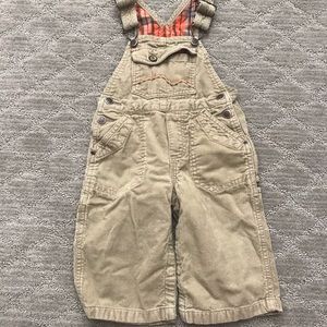 OshKosh beige overalls